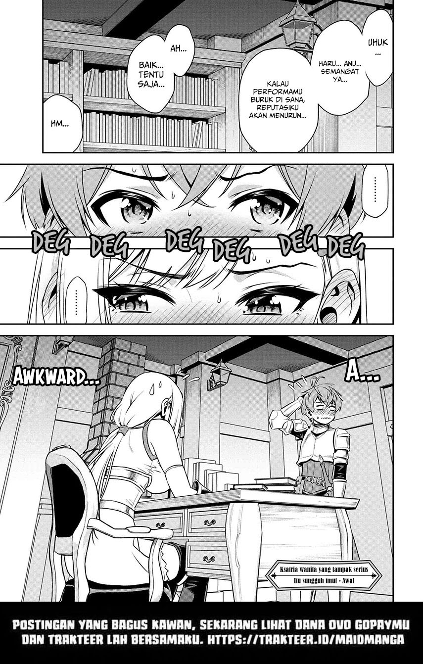 Toshiue Elite Onna Kishi ga Boku no Mae de Dake Kawaii chapter 9